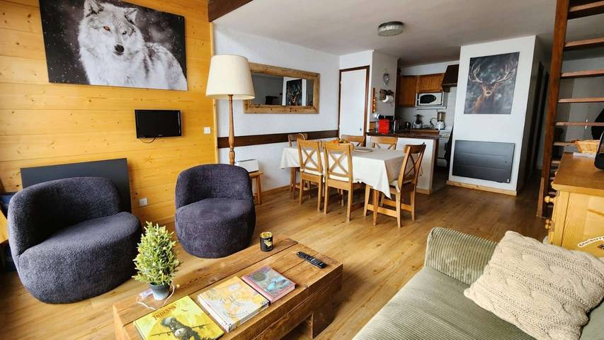 Apartamento vacacional entero, Castel des N As Ar : Magnifique Duplex au Pied des pistes, Plein Centre in Chinaillon, Le Grand-Bornand