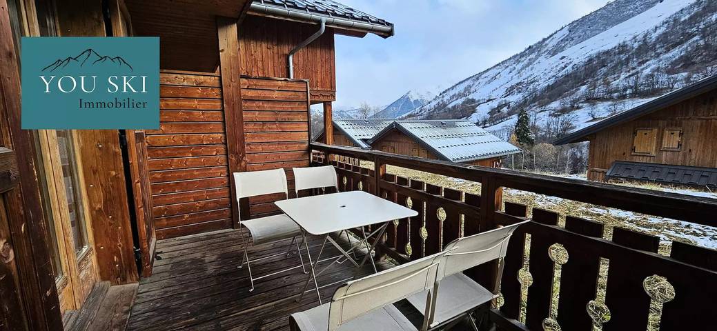 Chalet pour 5 personnes, avec balcon et vue à Saint-Sorlin-d'Arves - 2