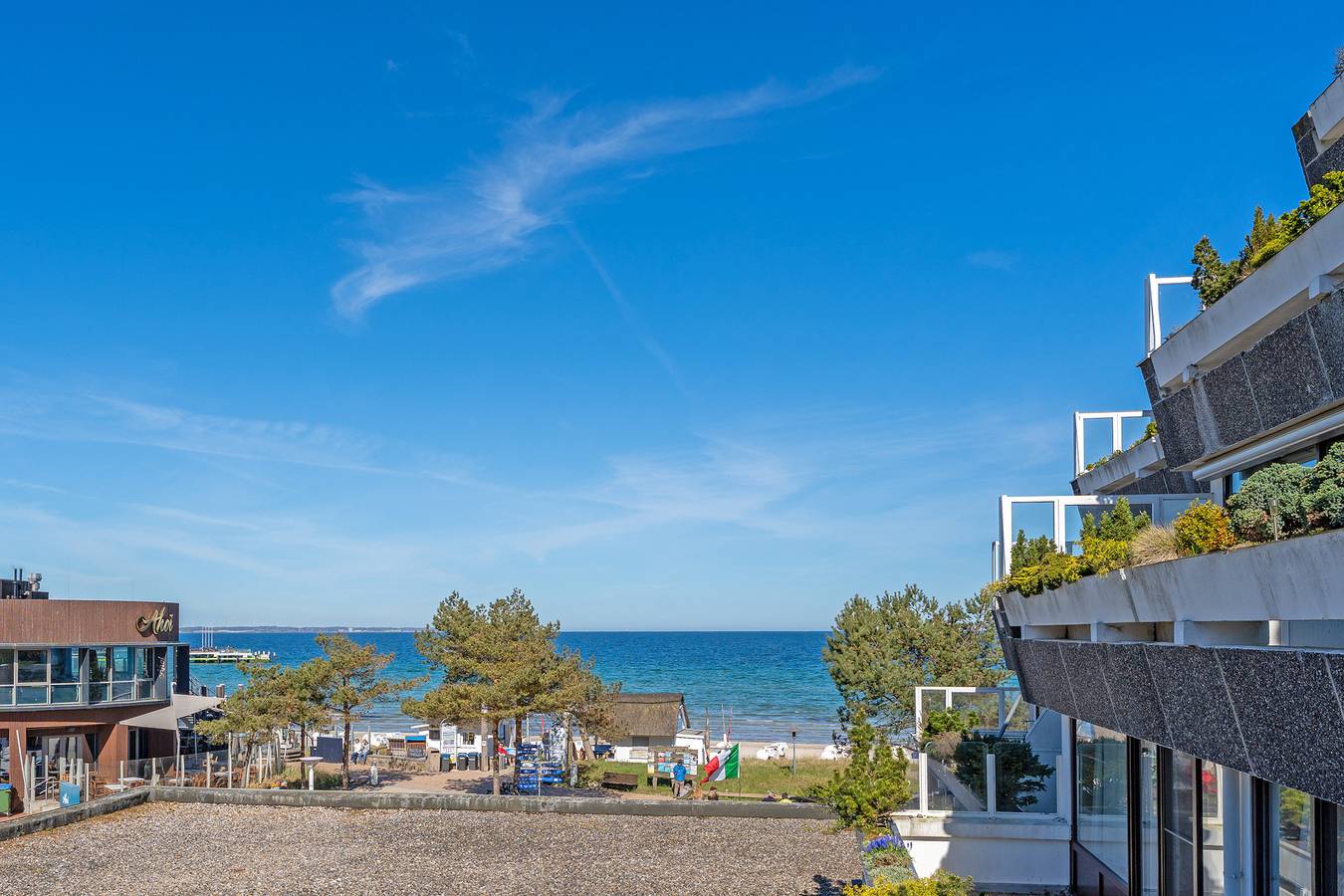 Ganze Ferienwohnung, Appartementhaus Terrassenhügel Ostseeblick in Scharbeutz, Ostholstein