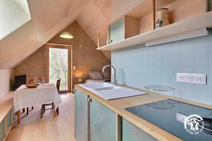 Gîte pour 2 personnes, avec Terrasse et Jardin