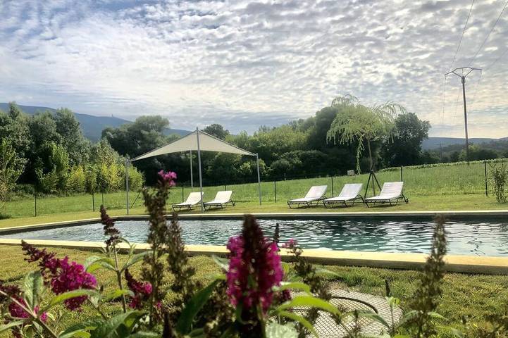Ferienhaus für 8 Personen, mit Terrasse und Garten, mit Haustier in Bédoin - 3
