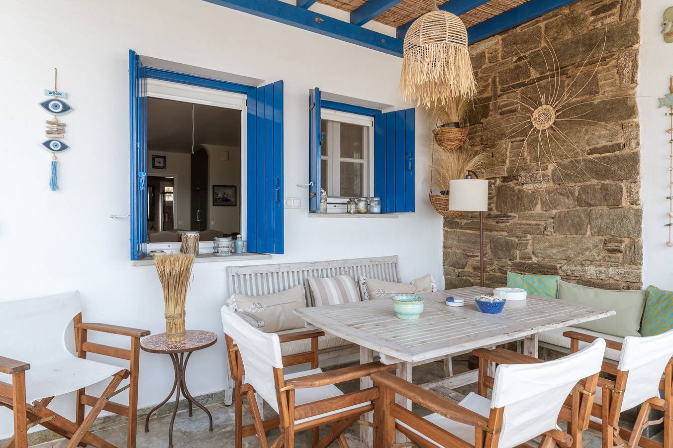 Holiday Home 'Waterfront Masterpiece' with Sea View, Wi-Fi and Air Conditioning in Tinos