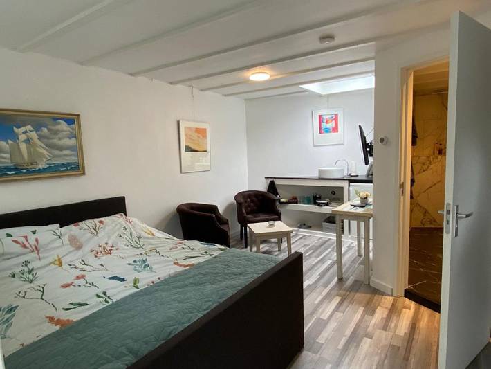 Chambre d’hôte pour 2 personnes, avec terrasse, animaux acceptés dans Bergen (Hollande-Septentrionale)