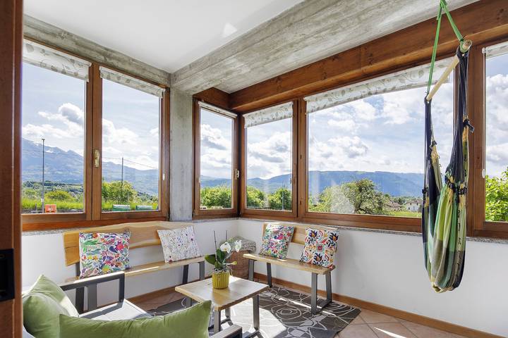 Appartamento per 5 persone, con Balcone e Giardino