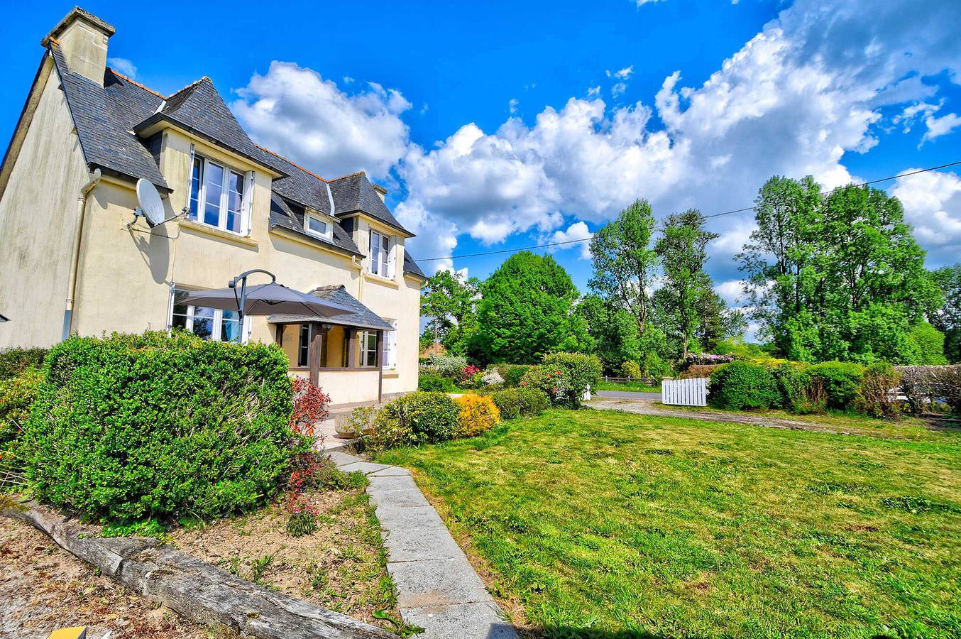 La maison de Kergalet in Carhaix-Plouguer, Châteaulin und Umgebung