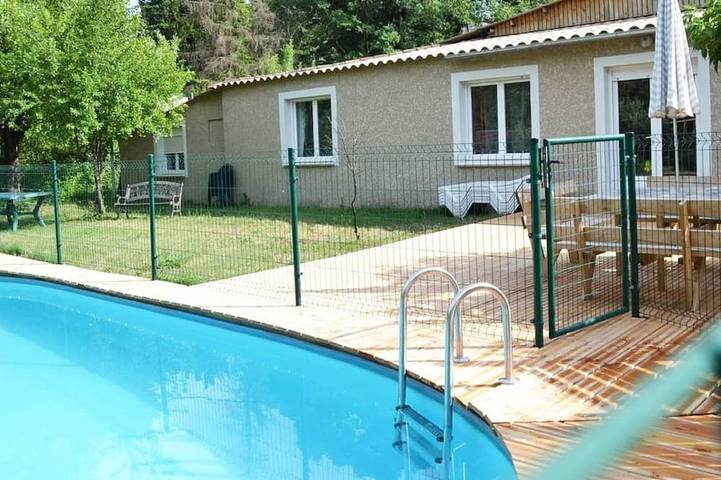 Maison de vacances pour 10 personnes, avec terrasse et jardin