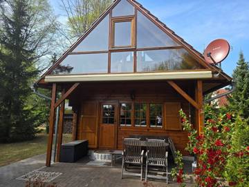Ferienhaus für 4 Personen, mit Garten und Ausblick sowie Terrasse in Canow