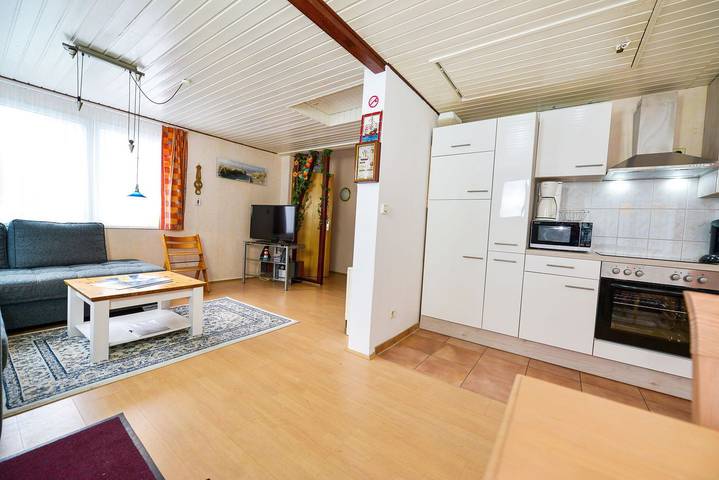 Ferienhaus für 4 Personen, mit Garten und Ausblick in Sahlenburg