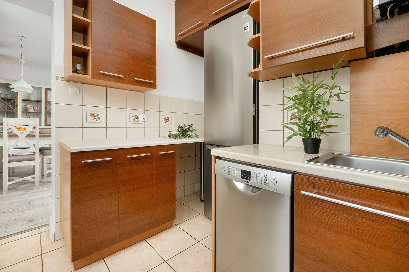 Ganze Wohnung, Ferienwohnung für 6 Personen mit Balkon/Terrasse in Łódź, Region Lodz