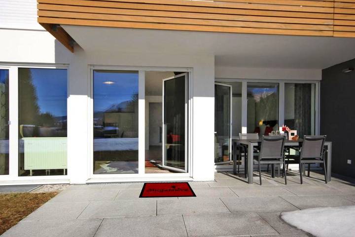 Vakantiewoning voor 2 personen, met terras en uitzicht in Nesselwang