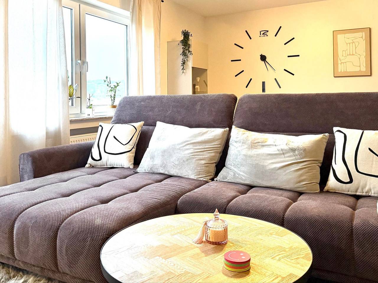 Ganze Ferienwohnung, Gästehaus Jolie Losheim am See - Gemütliche Ferienwohnung Jolie, Bad, Wc, 2 Schlaf in Losheim am See, Saar-Nahe-Bergland