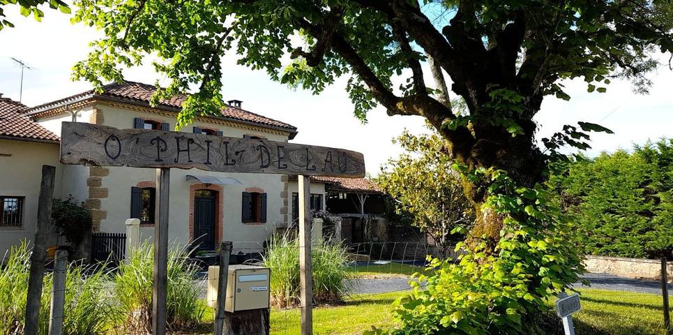 Cottage pour 3 personnes, avec jardin et piscine à Manciet