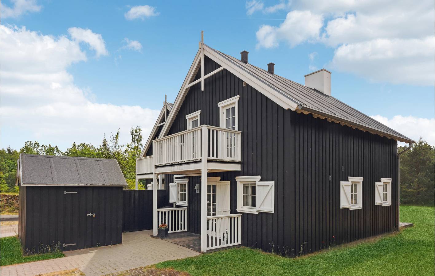Ferienhaus für 8 Personen mit Terrasse in Gjern, Silkeborg