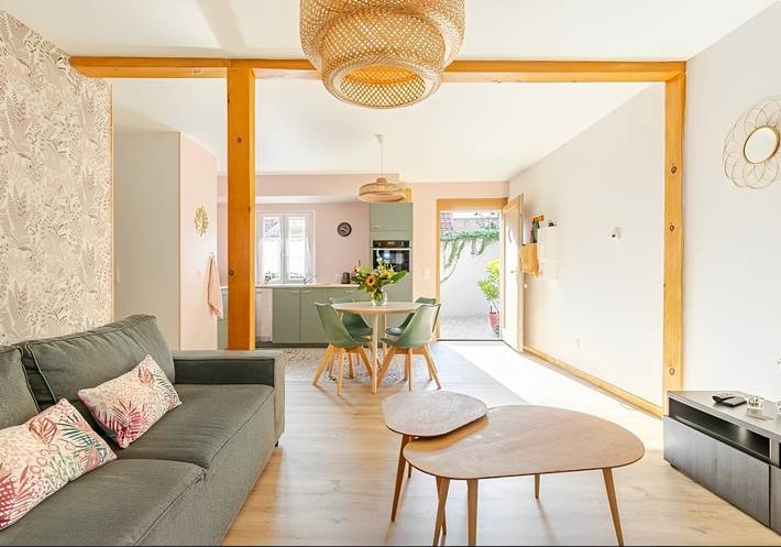 Gîte pour 4 personnes, avec terrasse, animaux acceptés à Dambach-la-Ville - 4