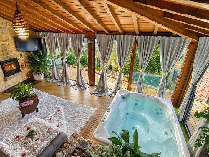 Parc de vacances pour 5 personnes, avec vue ainsi que jardin et piscine au Portugal - 3