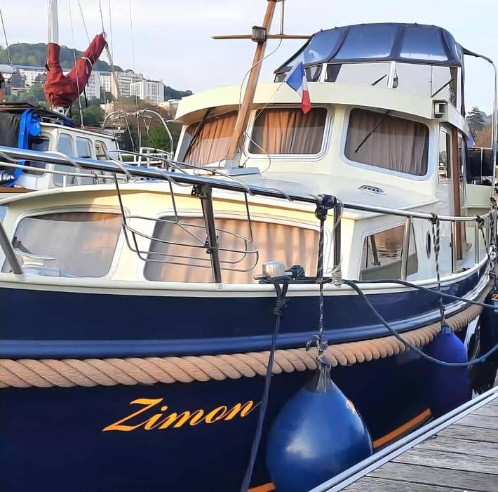 Bateau pour 4 personnes, avec balcon et vue en Normandie - 2