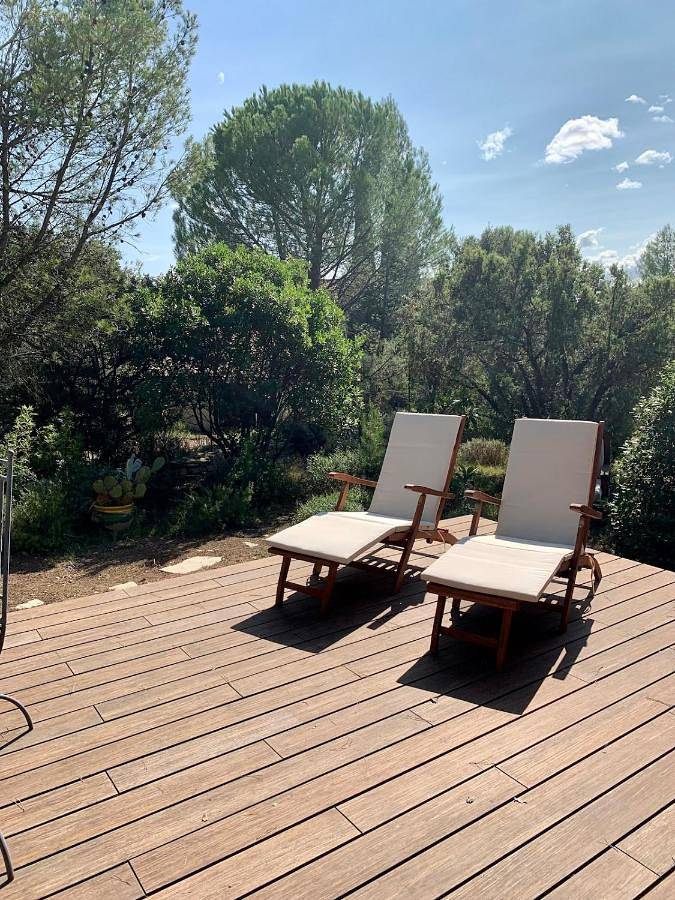 Gîte pour 2 personnes, avec jardin et terrasse ainsi que vue et piscine dans Le Triadou - 3