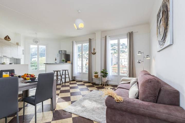 Gîte pour 4 personnes, avec terrasse et vue dans Office De Tourisme De Villefranche Sur Mer - 2