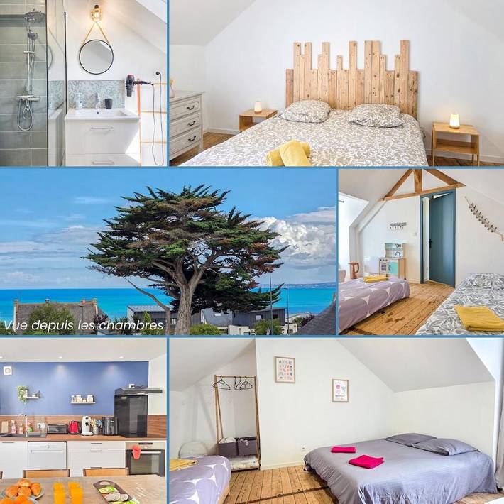 Location de vacances pour 4 personnes, avec terrasse et vue dans Plage Saint-Laurent - 3