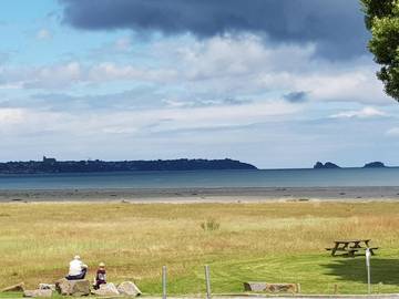 Gîte pour 2 personnes, avec vue et terrasse dans Plage De L Epi Saint Benoit Des Ondes