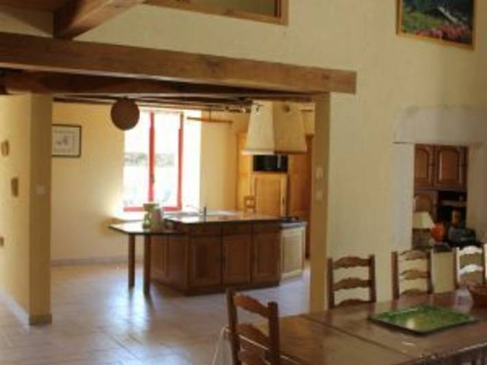 Casa rural acogedora con terraza, garaje y chimenea en Brixey-aux-Chanoines in Región de Commercy
