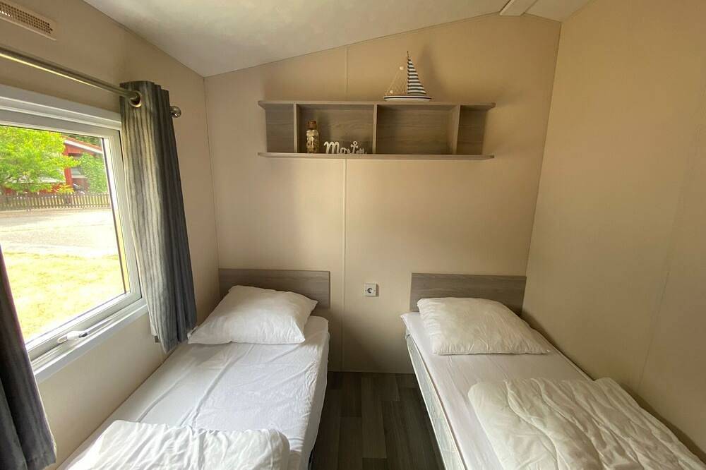 Ganze Wohnung, Mobilheim für 4 Gäste mit 24m² in Wurster Nordseeküste in Kransburger See, Midlum (Cuxhaven)