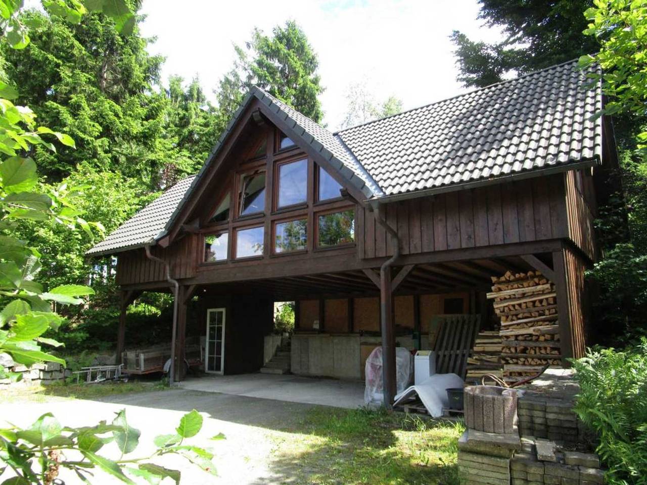 Ferienhaus im Grünen (mit E-Auto Ladesäule) in Morsbach, Oberbergischer Kreis