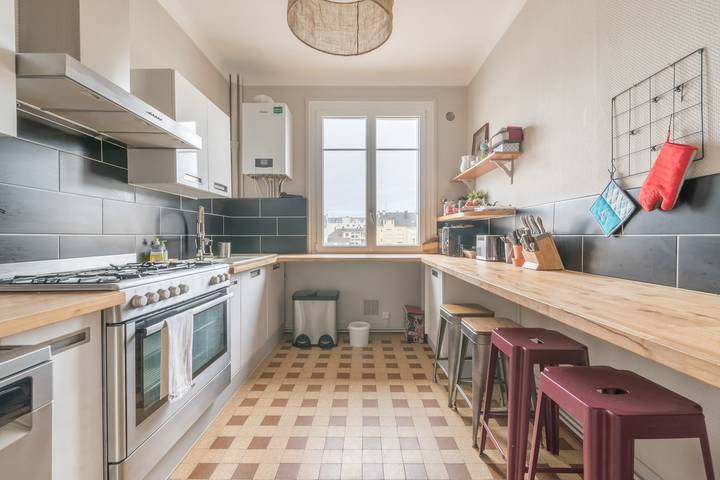 Ganze Wohnung, Ferienwohnung für 7 Personen mit Balkon in Saint-Nazaire, Côte d'Amour