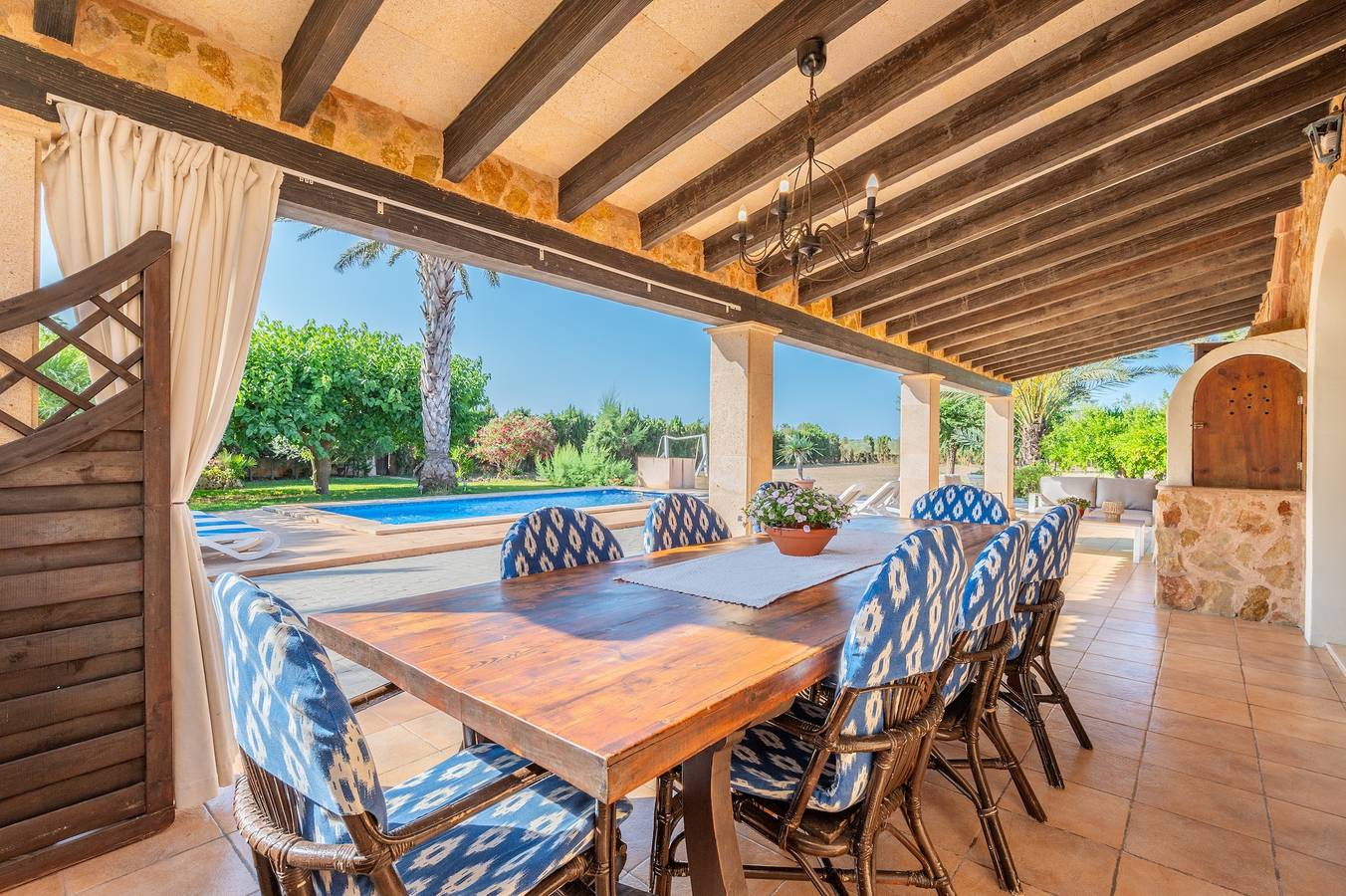 Casa de campo 'Es Revolt De Sa Barrala' con piscina privada, Wi-Fi y aire acondicionado in Campos, Mallorca Sur