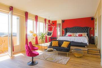 Ferienwohnung für 2 Personen, mit Balkon und Sauna sowie Whirlpool in Le Havre