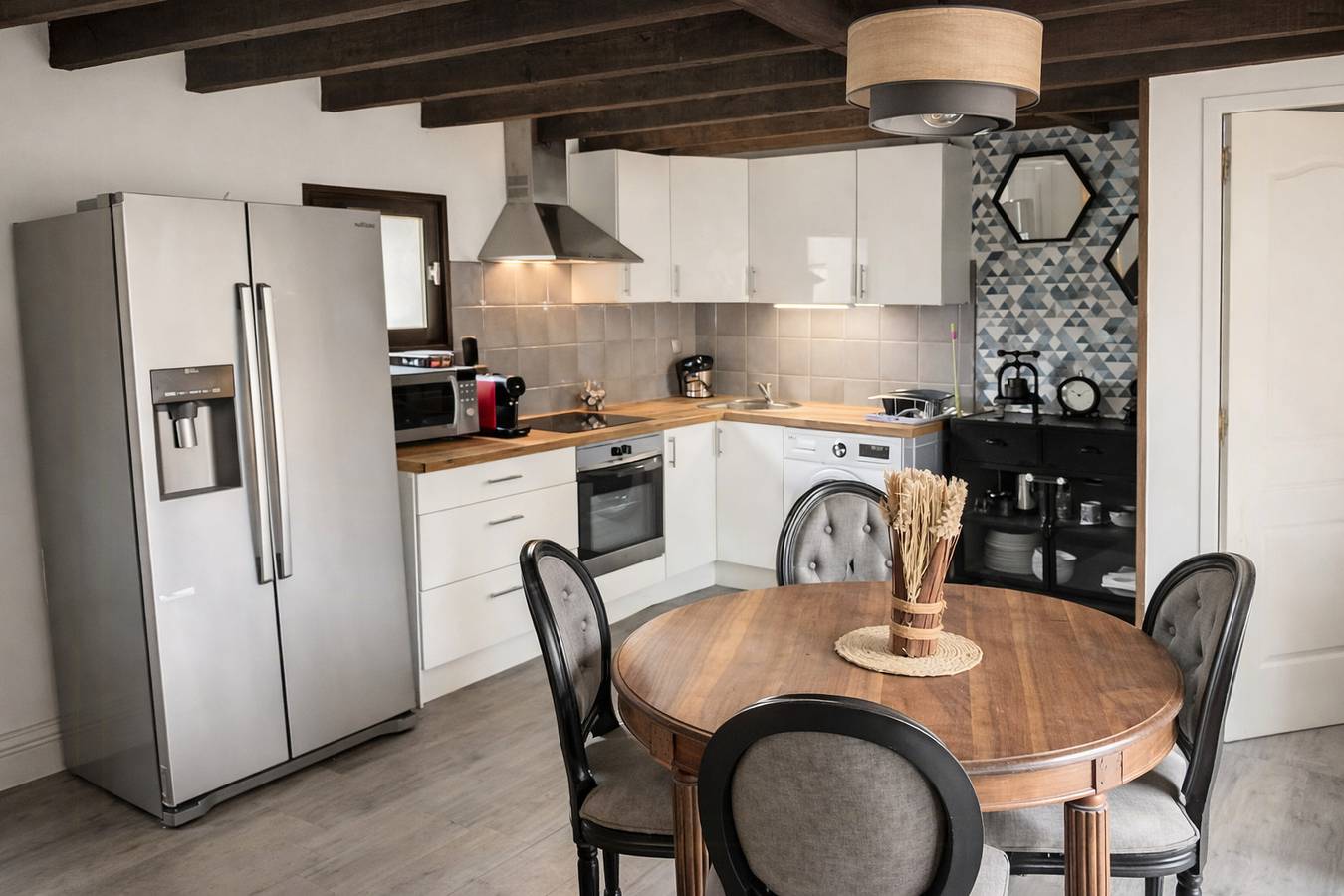 Casa picarda cerca de Compiègne y Pierrefonds in Jaux, Río Oise