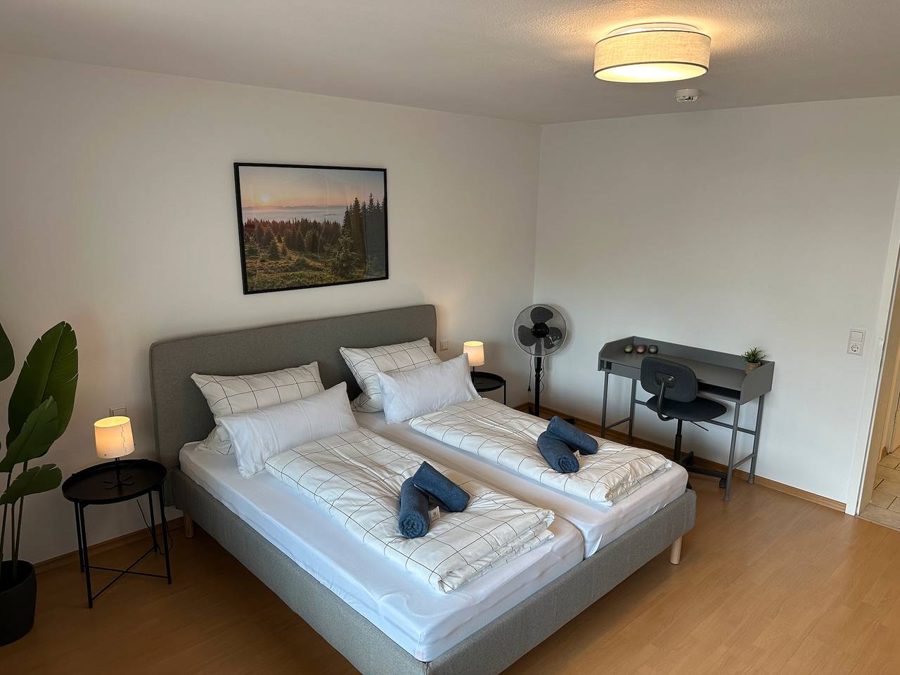 Ganze Wohnung, Apartment 'Groß' mit Gemeinschaftsgarten, Balkon und Wlan in Appenweier, Mittlerer Schwarzwald
