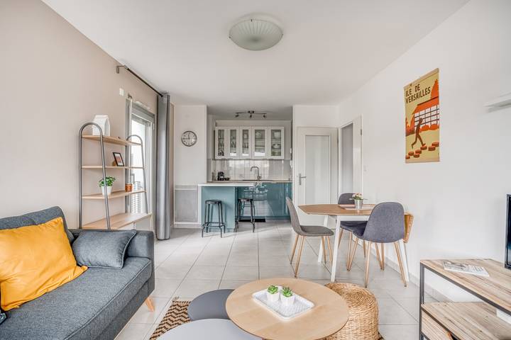 Gîte pour 4 personnes, avec Balcon à Nantes - 2