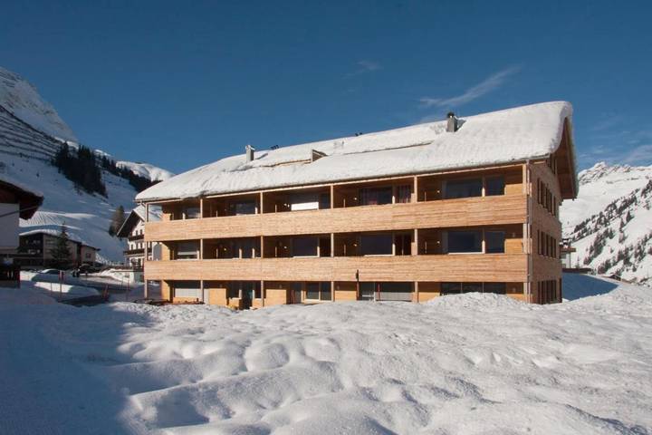 Ferienwohnung für 4 Personen, mit Balkon und Terrasse sowie Sauna und Ausblick in Warth - 3