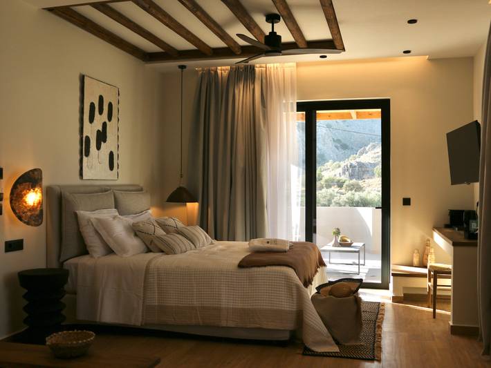 Vakantieappartement voor 3 personen, met tuin op Rhodos