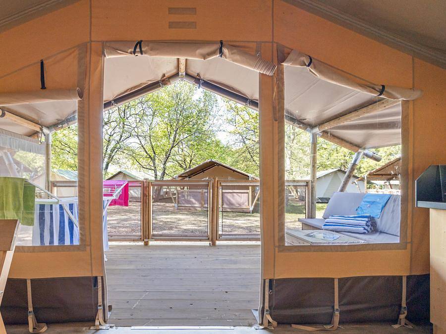 Camping Stella Maris - Tienda de lona y madera 5 personas - Stella Maris - Tienda Safari Acogedora in Umag, Region de Umag