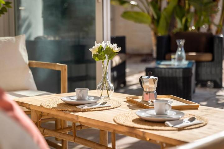 Villa Selvatic mit Meerblick, Pool, Sauna und Heimkino in Arenas, Costa del Sol