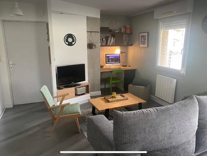 Gîte pour 2 personnes, avec terrasse à Ruaudin