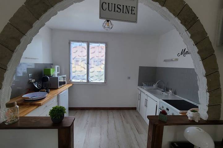 Gîte pour 4 personnes, avec jardin