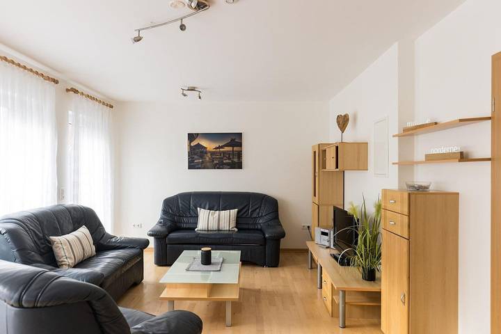 Ferienwohnung für 4 Personen, mit Balkon auf den Ostfriesische Inseln