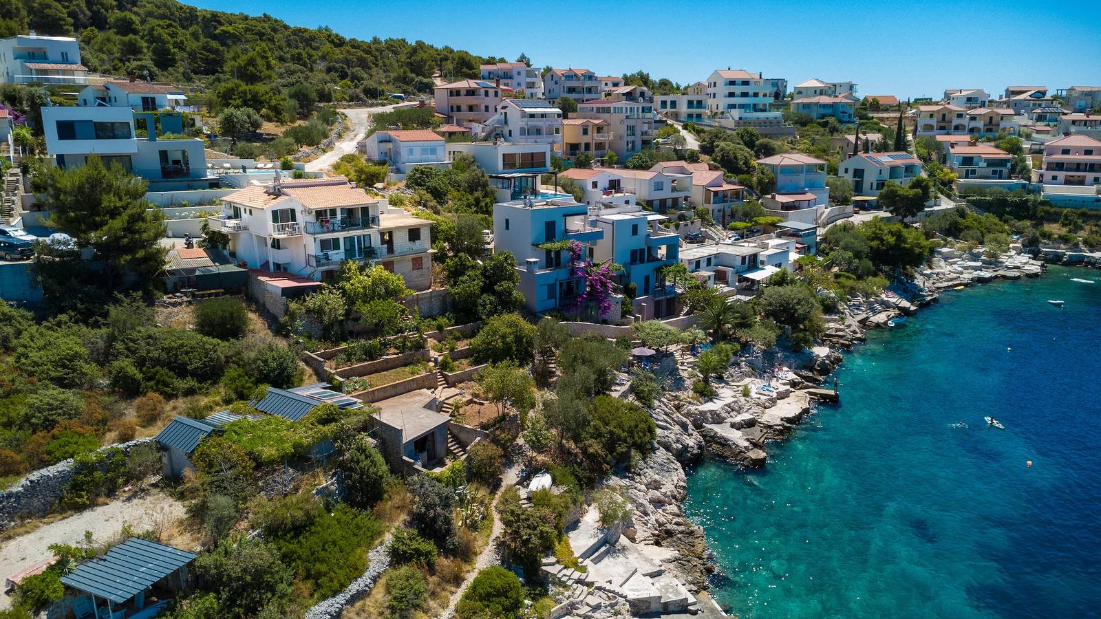Ganze Wohnung, 1-Zimmer-Ferienwohnung am Strand Razanj, Rogoznica A-24569-b in Razanj, Šibenik-Knin