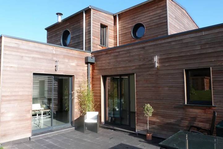 Maison de vacances pour 7 personnes, avec Jacuzzi ainsi que Terrasse et Jardin à Lion-sur-Mer