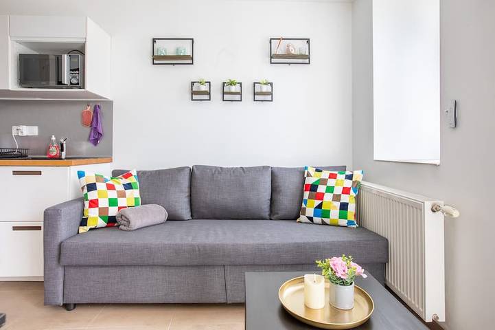 Location de vacances pour 3 personnes, avec terrasse à Zillisheim