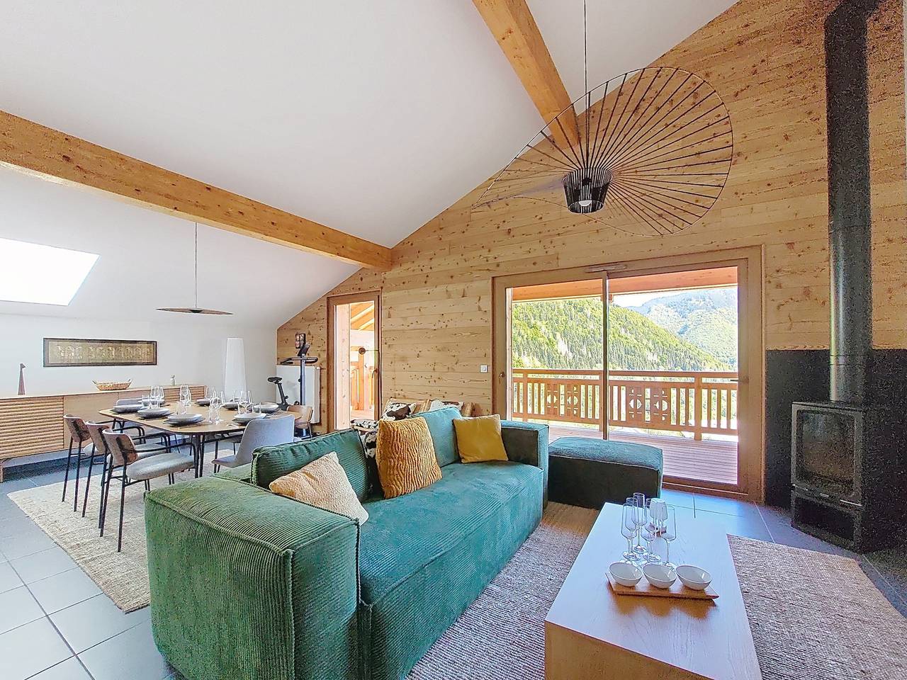 Appartement entier, Snow Roc B401 - 6/8 personnes - 4 chambres - Vue montagne in Saint-Jean-d'Aulps, Les Portes du Soleil