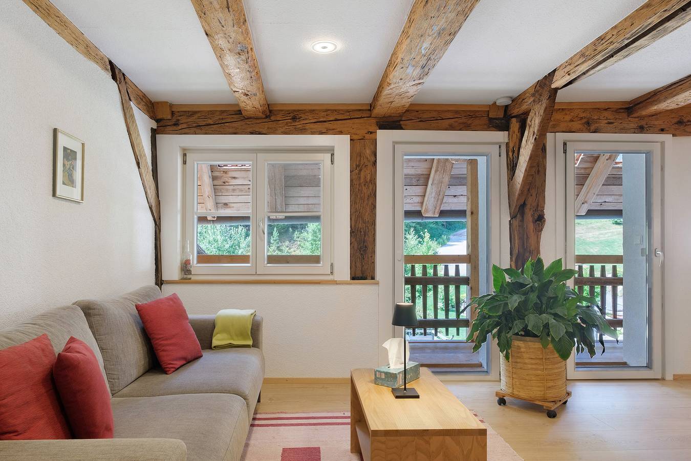 Ganze Wohnung, Ferienwohnung 'Mühlenstüble' mit Bergblick, Gemeinschaftsterrasse und Wi-Fi in Gutach (Schwarzwaldbahn), Mittlerer Schwarzwald