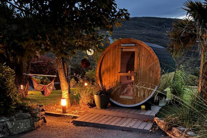 Vakantiehuis voor 6 personen, with Whirlpool and Terras as well as Tuin in Ierland (land)