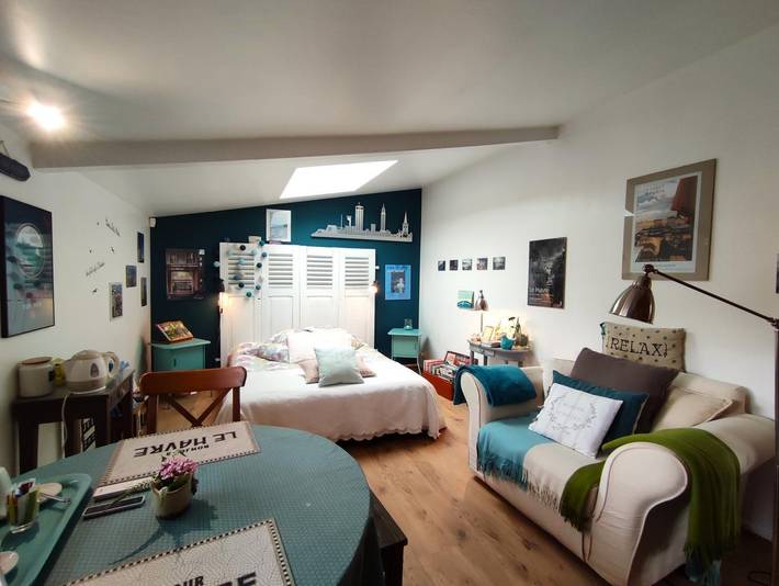 Chambre d’hôte pour 2 personnes, avec Terrasse et Jardin