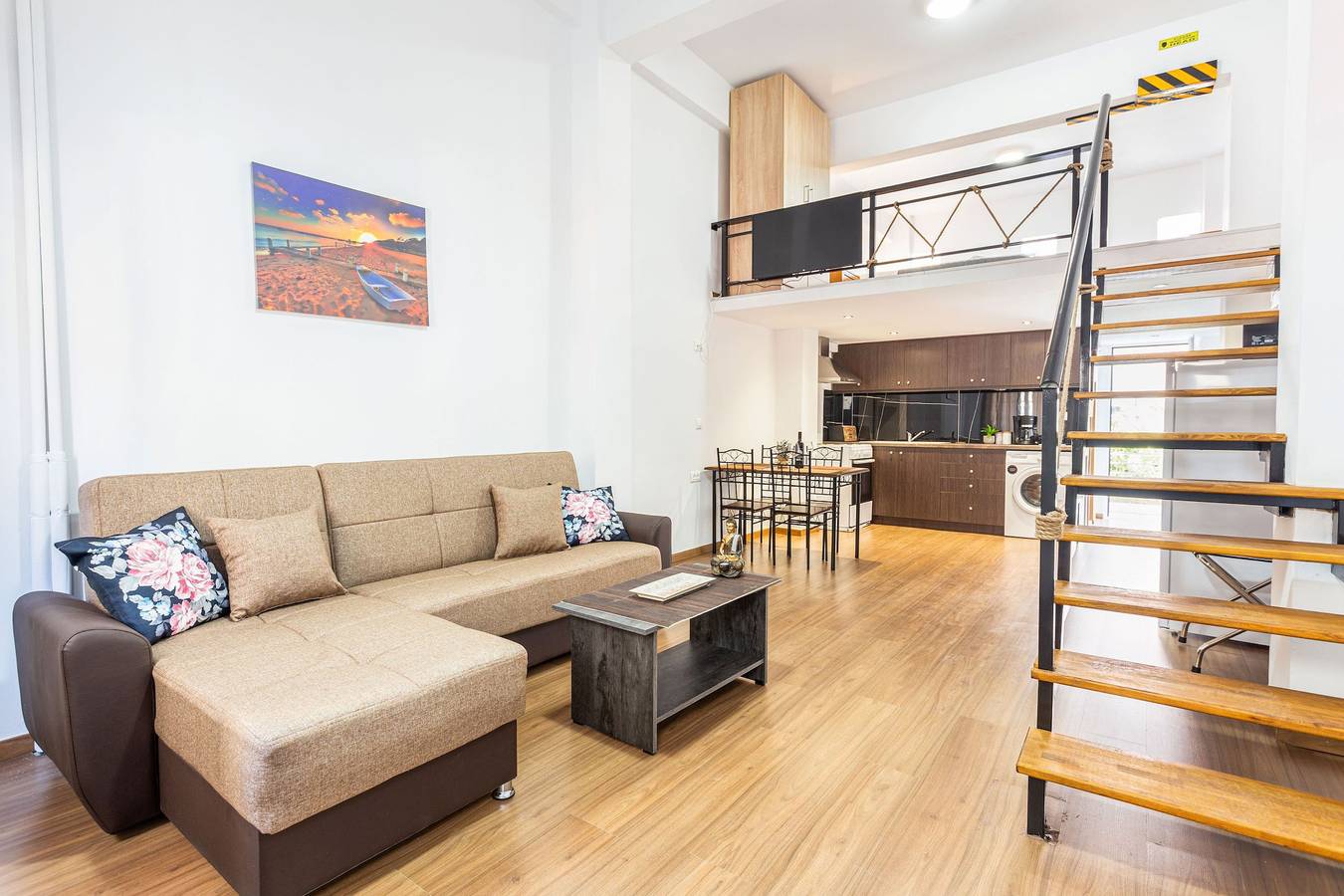 Apartamento entero, Apartamento de vacaciones para 3 personas con balcón in Splantzia, Region de Chania