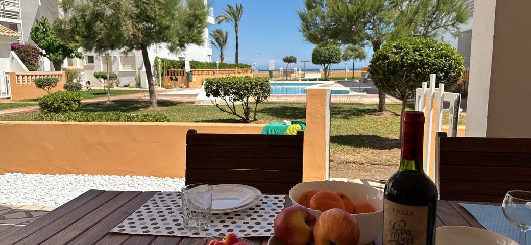 Casa de férias para 4 pessoas, com terraço e jardim em El Palmar
