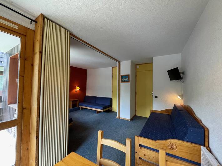 Studio entier, Studio confortable, proche pistes, animaux admis in Valmorel, Les Avanchers-Valmorel